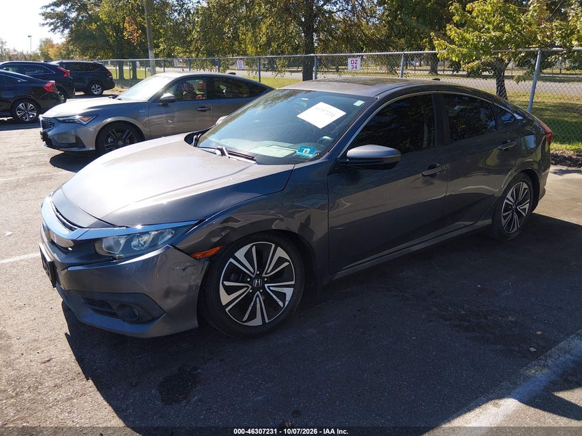Vin: 2hgfc1f32gh648066, lot: 46807430, honda civic ex-t 20162