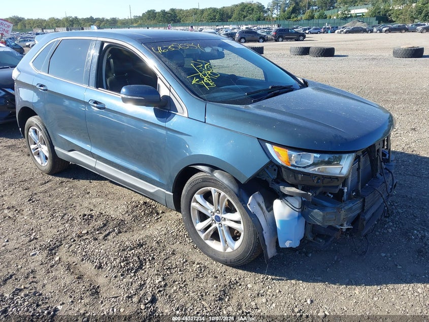 Vin: 2fmpk4j80gbb46505, lot: 46807433, ford edge sel 20161