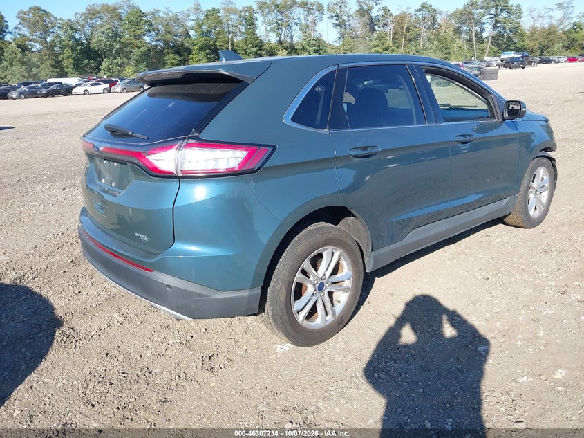 Vin: 2fmpk4j80gbb46505, lot: 46807433, ford edge sel 20164
