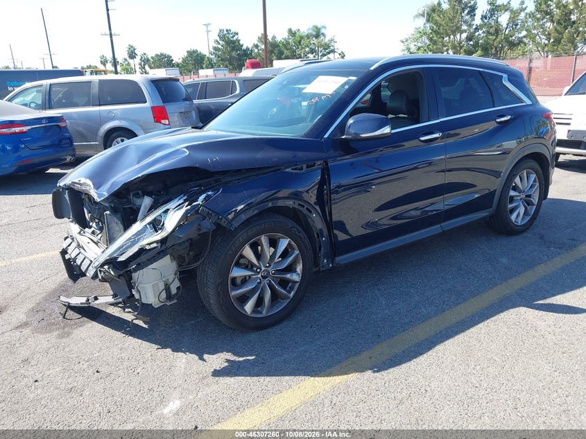Vin: 3pcaj5m14lf113232, lot: 46807459, infiniti qx50 luxe 20202