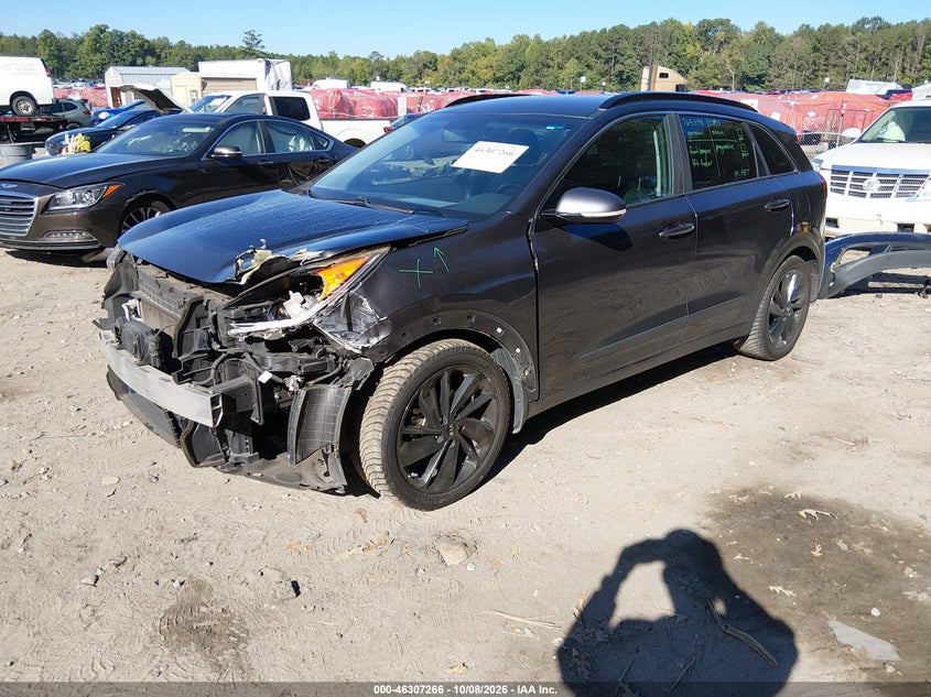 Vin: kndcc3lc7j5141213, lot: 46807465, kia niro ex 20182