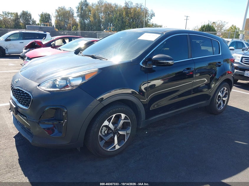Vin: kndpm3ac0l7726191, lot: 46807532, kia sportage lx 20202