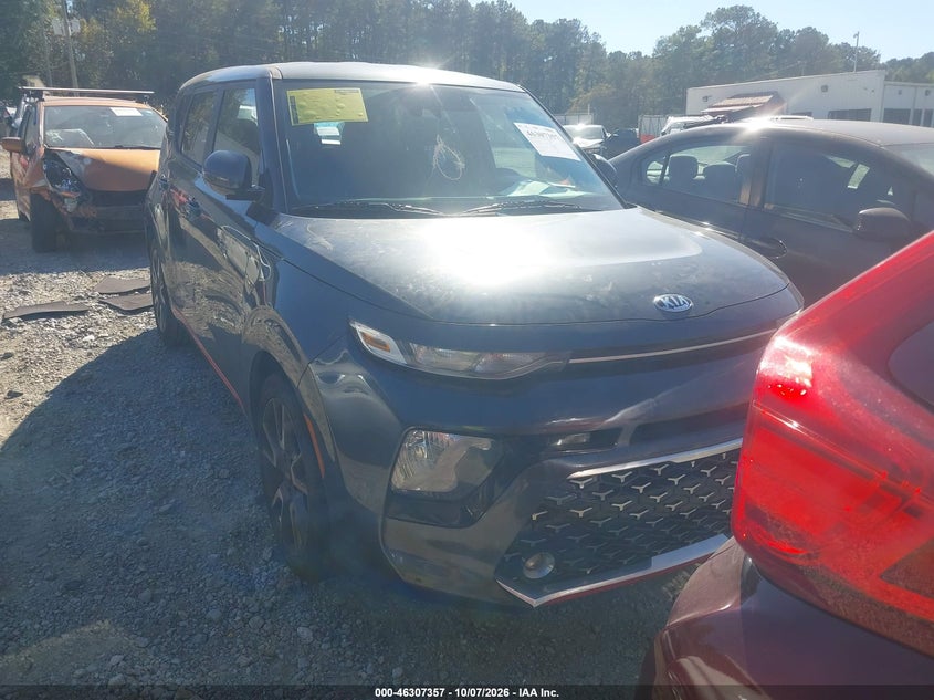 Vin: kndj63au3l7052630, lot: 46807556, kia soul gt-line 20201