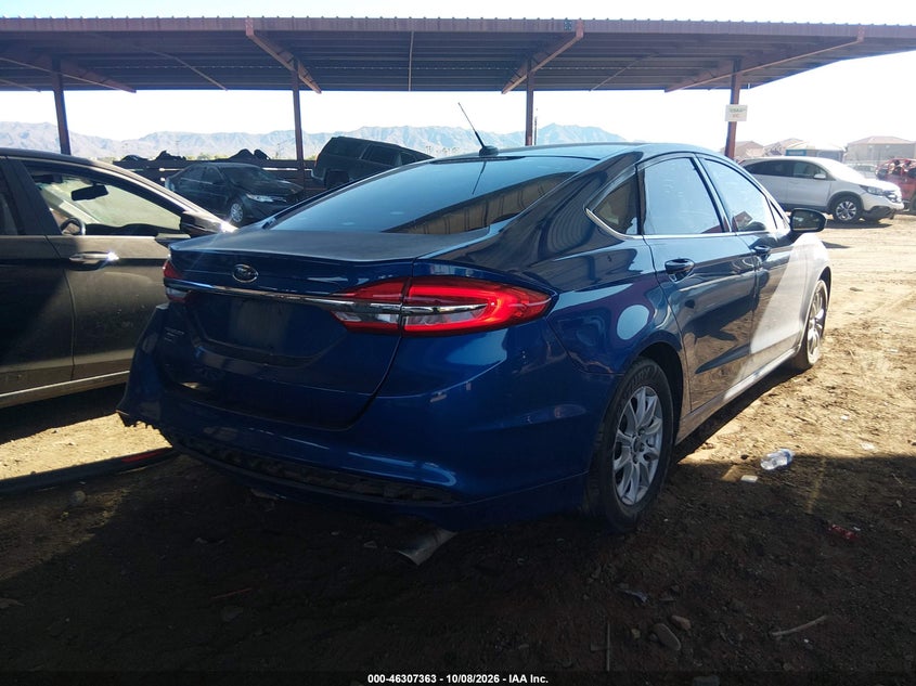 Vin: 3fa6p0g79hr229531, lot: 46807562, ford fusion s 20174