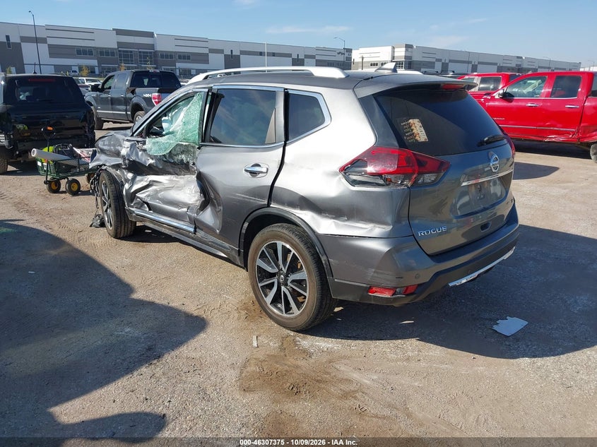 Vin: 5n1at2mt2kc750749, lot: 46807574, nissan rogue sl 20193