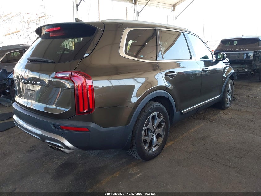 Vin: 5xyp3dhc1ng211561, lot: 46807577, kia telluride ex 20224