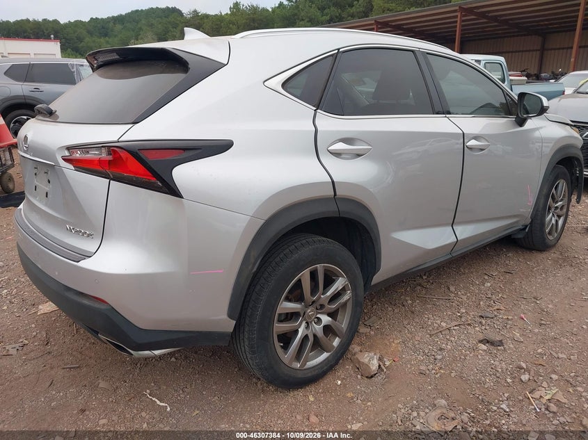 Vin: jtjyarbz8g2034005, lot: 46807583, lexus nx 200t 20164