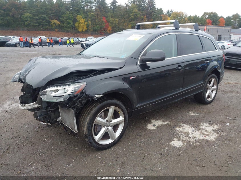 Vin: wa1dgafe4fd027025, lot: 46807589, audi q7 3.0t s line prestige 20152