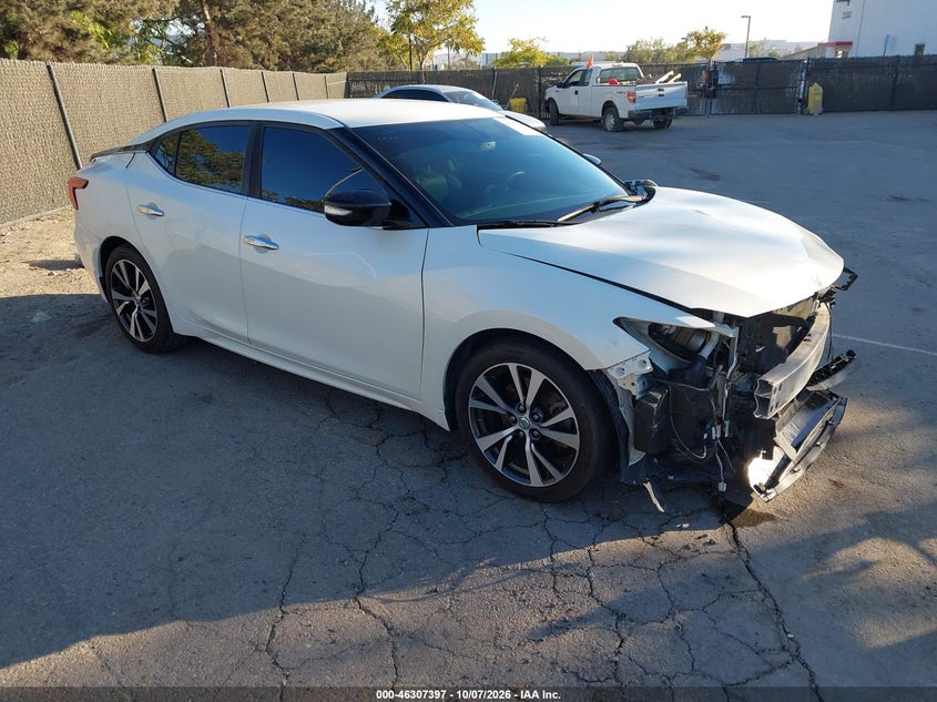 Vin: 1n4aa6ap3hc389085, lot: 46807596, nissan maxima 3.5 sv 20171