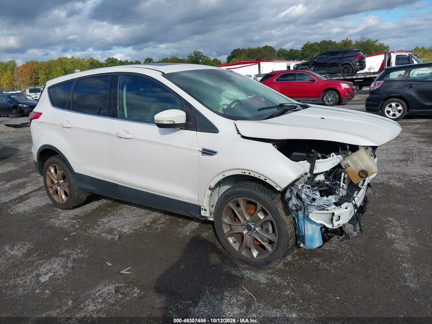 Vin: 1fmcu9hx7dub35610, lot: 46807655, ford escape sel 20131