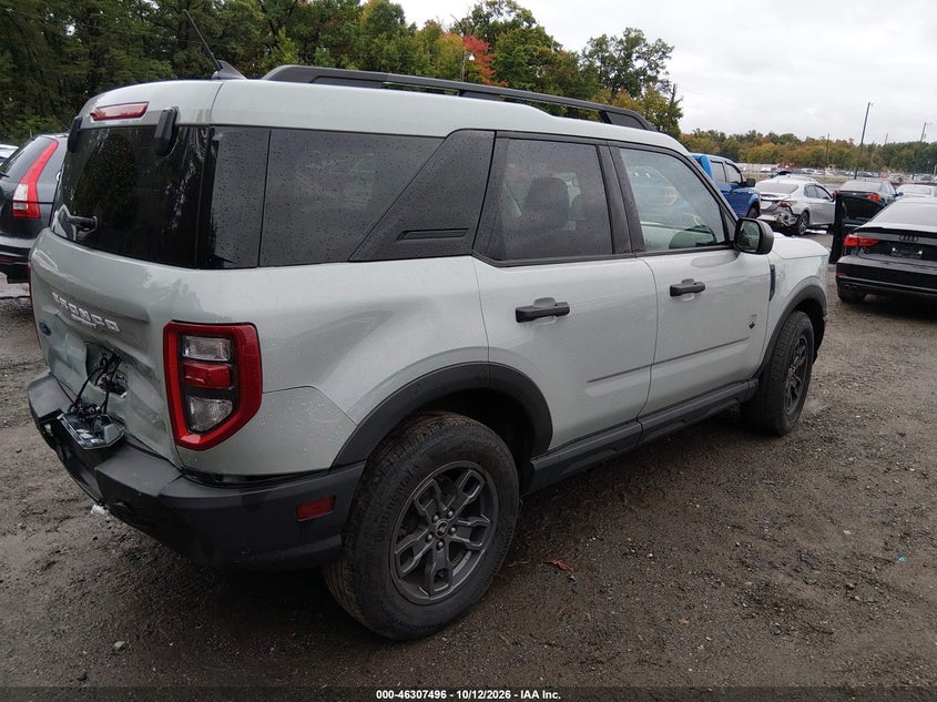 Vin: 3fmcr9b64nrd40568, lot: 46807695, ford bronco sport big bend 20224
