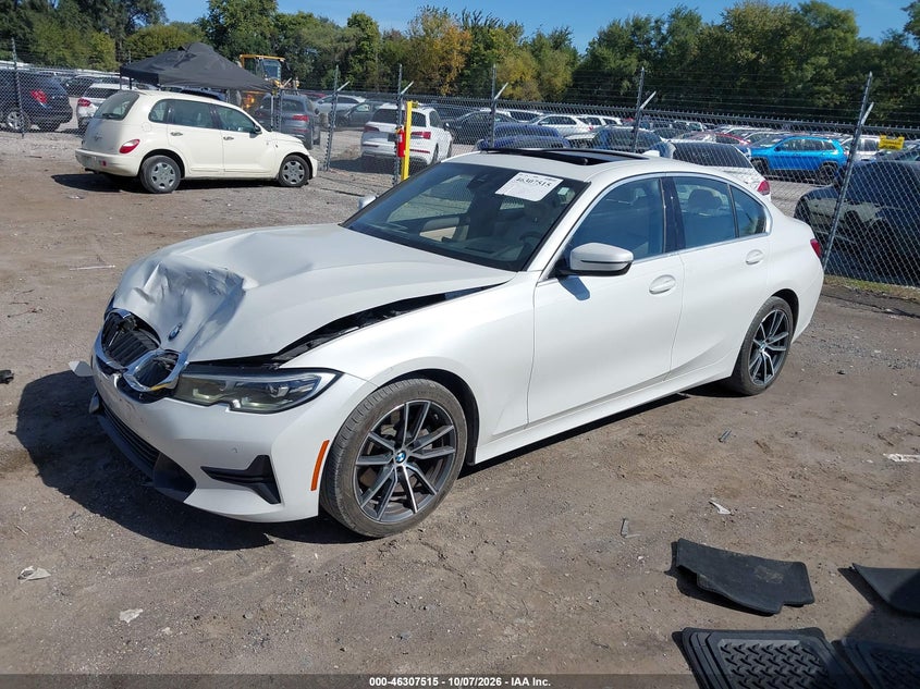 Vin: wba5r7c56kaj81577, lot: 46807714, bmw 330i xdrive 20192