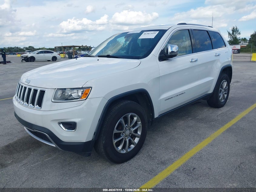 Vin: 1c4rjfbg4ec350707, lot: 46807718, jeep grand cherokee limited 20142
