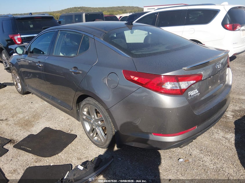 Vin: 5xxgr4a62dg214247, lot: 46807729, kia optima sx 20133