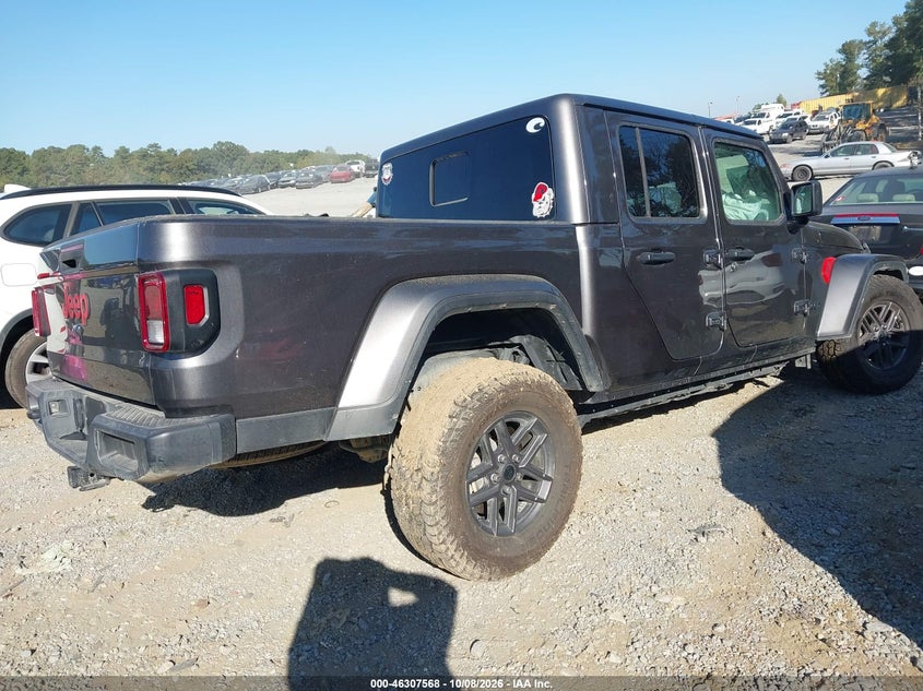 Vin: 1c6pjtagxsl539680, lot: 46807767, jeep gladiator sport s 20254