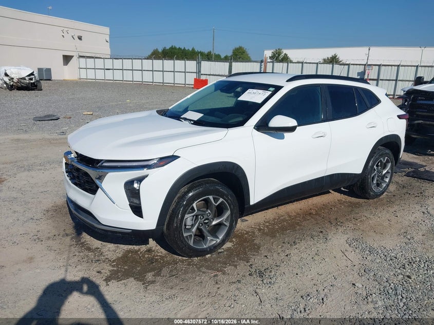 Vin: kl77lhep4sc308717, lot: 46807771, chevrolet trax fwd lt 20252