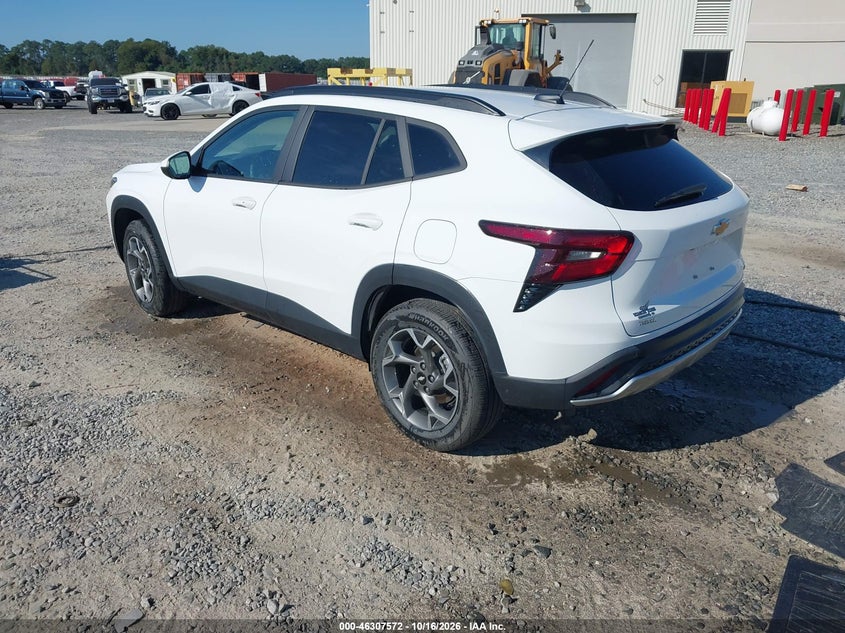 Vin: kl77lhep4sc308717, lot: 46807771, chevrolet trax fwd lt 20253