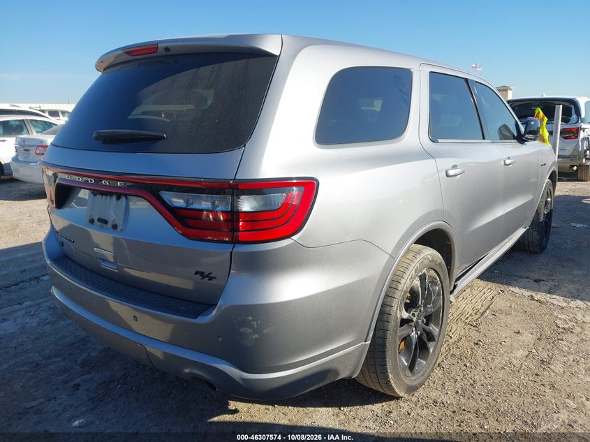 Vin: 1c4sdjct0lc395342, lot: 46807773, dodge durango r/t awd 20204