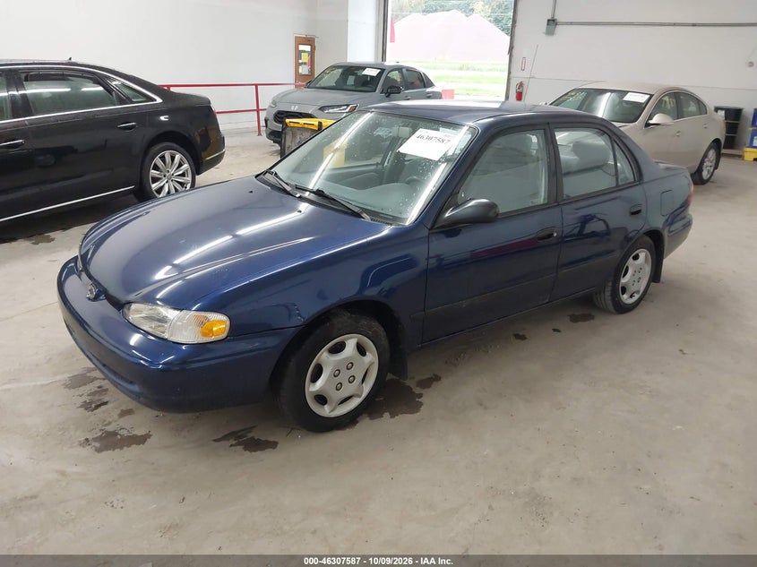 CHEVROLET PRIZM 1998 VIN 1Y1SK5281WZ406274