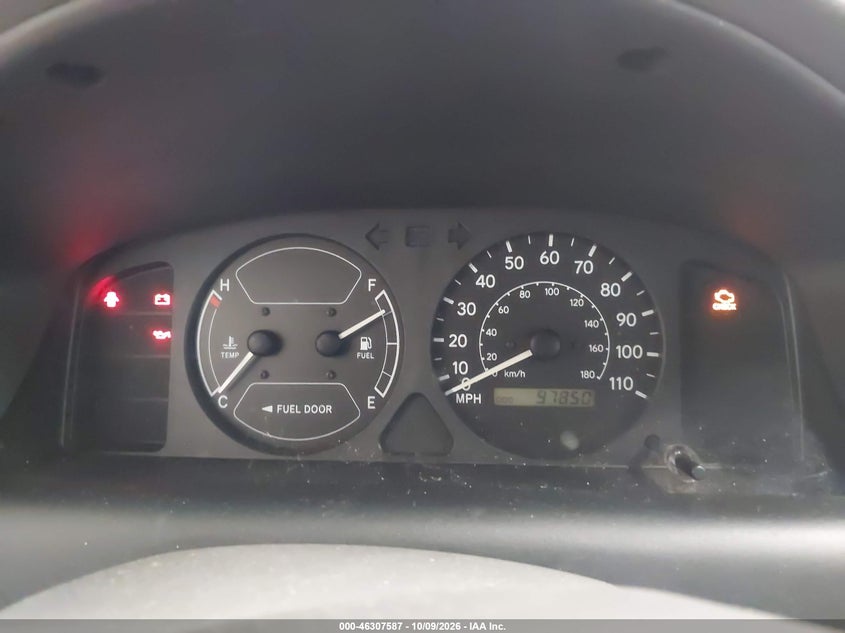 CHEVROLET PRIZM 1998 VIN 1Y1SK5281WZ406274