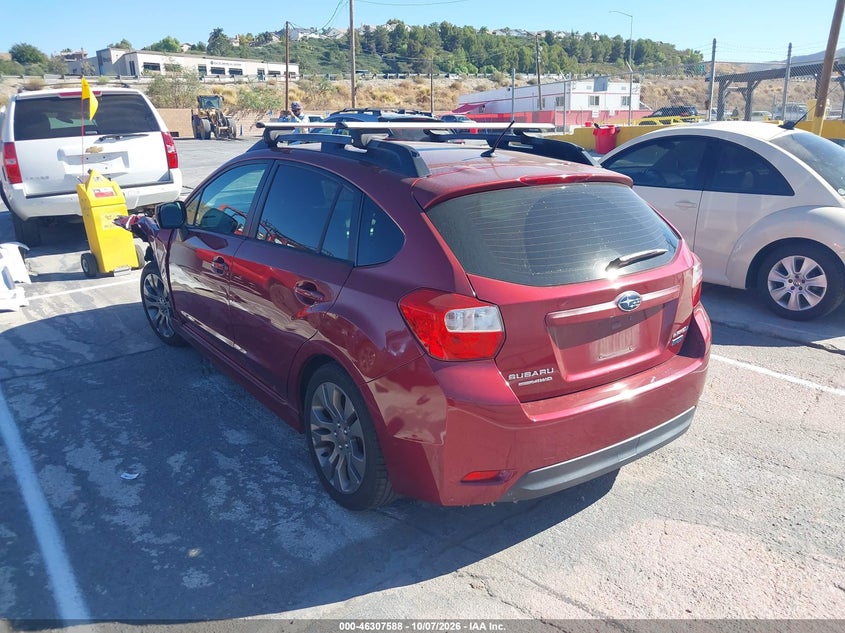 Vin: jf1gpal64d2875338, lot: 46807787, subaru impreza 2.0i sport premium 20133