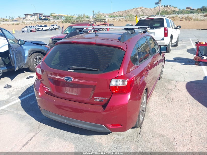 Vin: jf1gpal64d2875338, lot: 46807787, subaru impreza 2.0i sport premium 20134