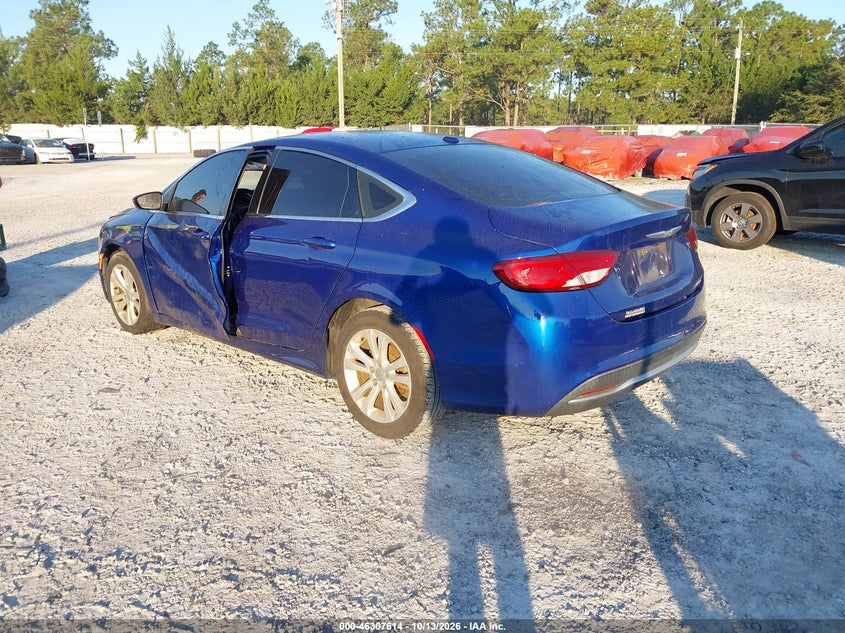 Vin: 1c3cccab2fn692199, lot: 46807813, chrysler 200 limited 20153