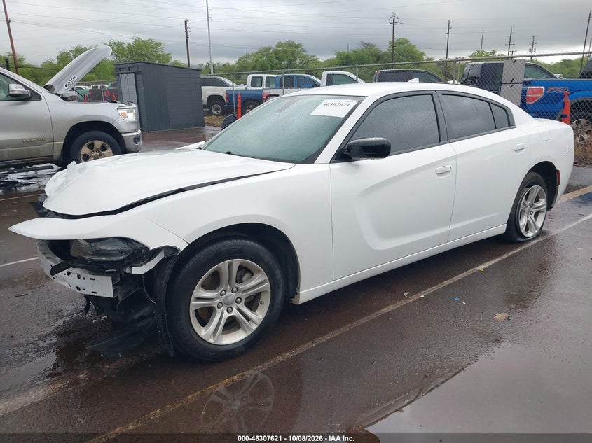 Vin: 2c3cdxbg1ph546711, lot: 46807820, dodge charger sxt 20232