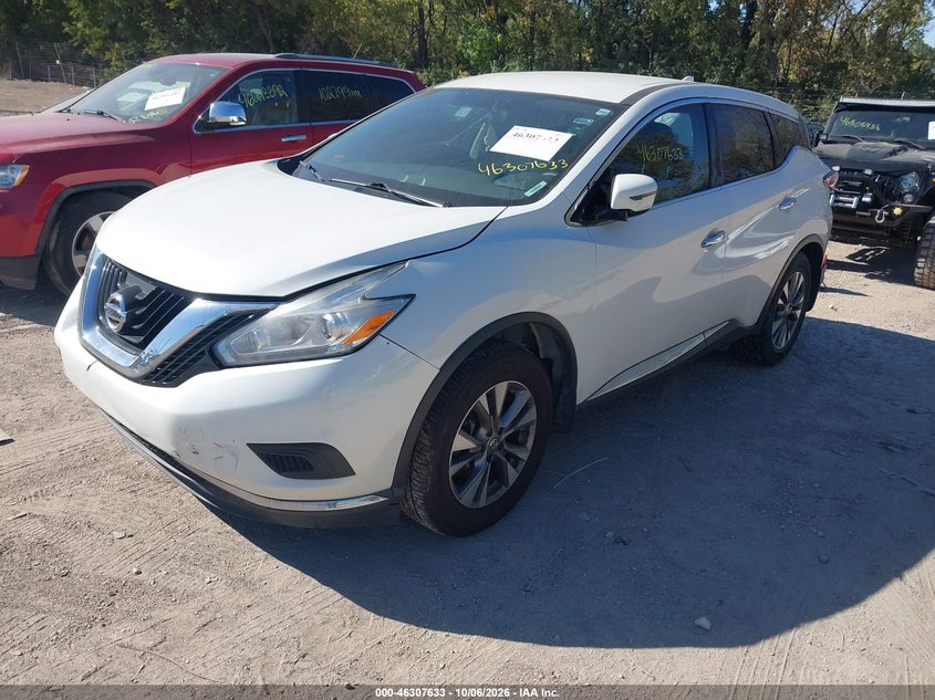 Vin: 5n1az2mg3hn151602, lot: 46807832, nissan murano s 20172