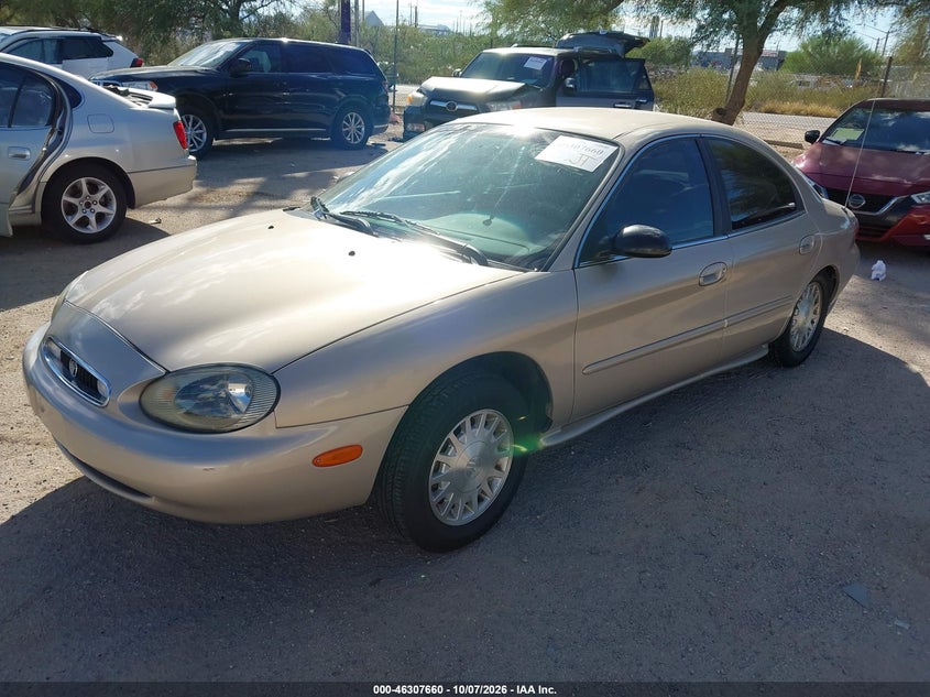 1999 Mercury Sable Gs, Right Rear, IAAI, VIN 1MEFM50U2XA646951 — photo 2