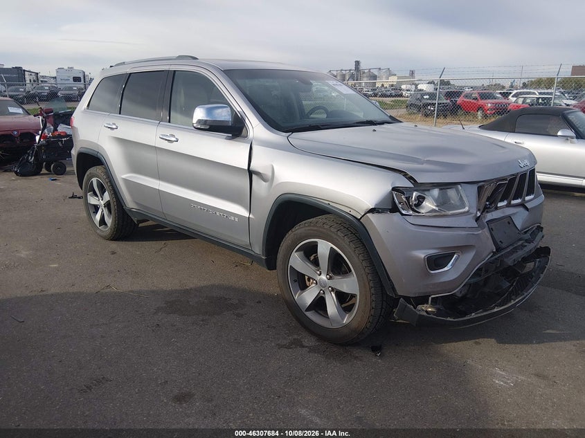 Vin: 1c4rjfbg2ec583842, lot: 46807883, jeep grand cherokee limited 20141