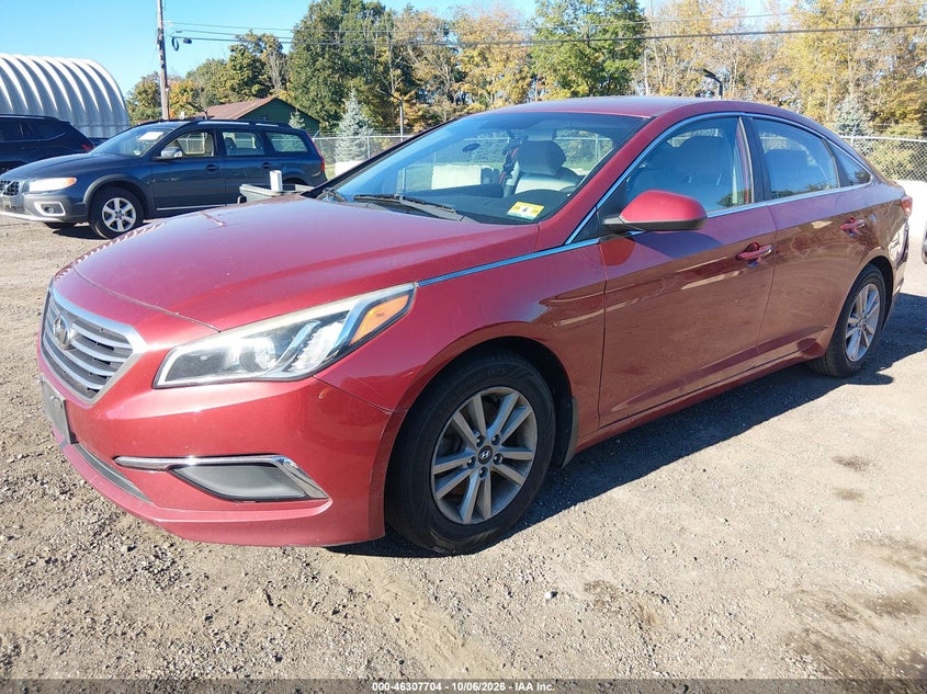 Vin: 5npe24af9fh201689, lot: 46807903, hyundai sonata se 20152