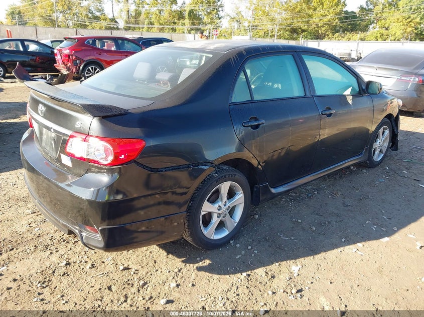 Vin: 2t1bu4ee7bc617171, lot: 46807925, toyota corolla s 20114
