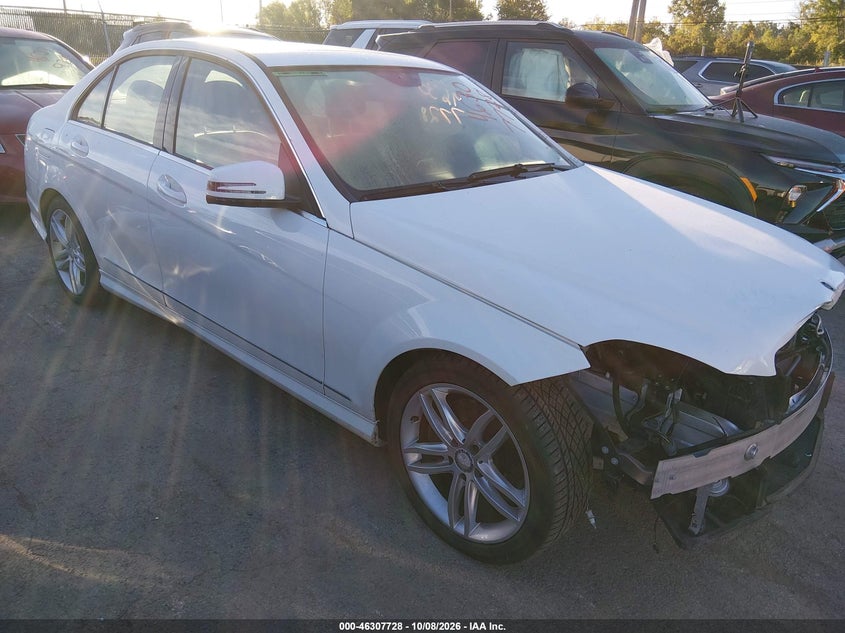 Vin: wddgf8ab1dr250804, lot: 46807927, mercedes-benz c 300 sport 4matic 20131