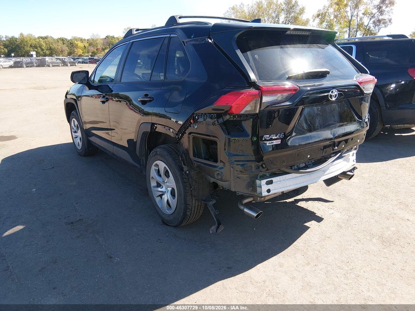 Vin: 2t3f1rfv0mc221549, lot: 46807928, toyota rav4 le 20213