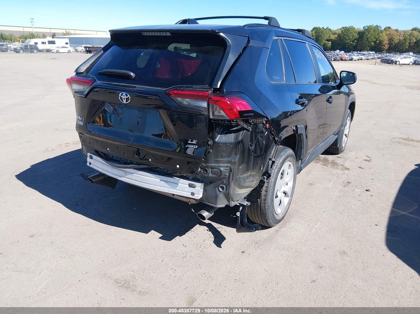 Vin: 2t3f1rfv0mc221549, lot: 46807928, toyota rav4 le 20214