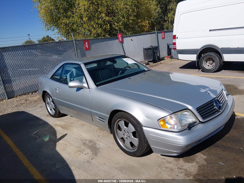 2000 Mercedes-Benz Sl 500, Износ, IAAI, VIN WDBFA68F7YF187893