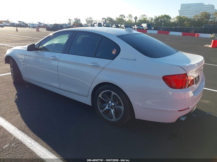 Vin: wbafz9c52dc751954, lot: 46807960, bmw activehybrid 5 20133