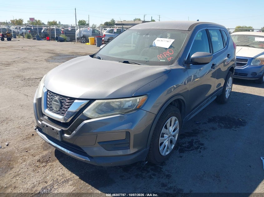 Vin: 5n1at2mtxjc717545, lot: 46807986, nissan rogue s 20182