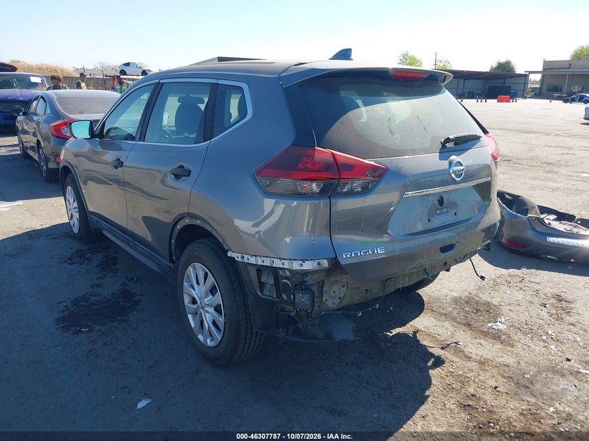 Vin: 5n1at2mtxjc717545, lot: 46807986, nissan rogue s 20183