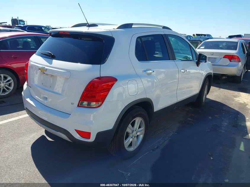 Vin: kl7cjlsb5hb076014, lot: 46808046, chevrolet trax lt 20174