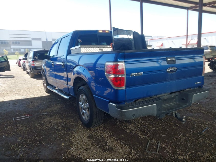 Vin: 1ftfw1cf5dfb97023, lot: 46808048, ford f-150 xlt 20133