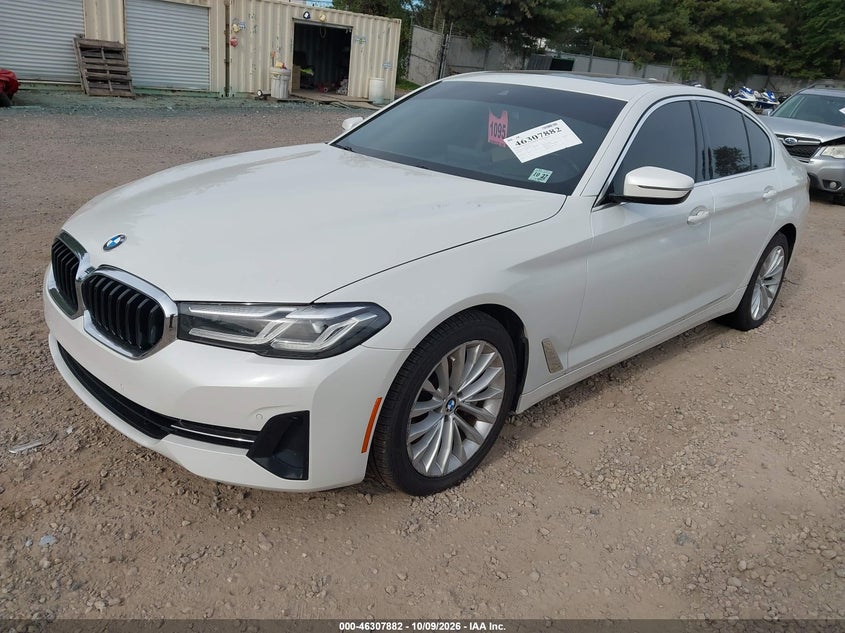 2022 BMW 530 I xDrive, Затопление, IAAI, VIN WBA13BJ04NCK00923 — фото 2
