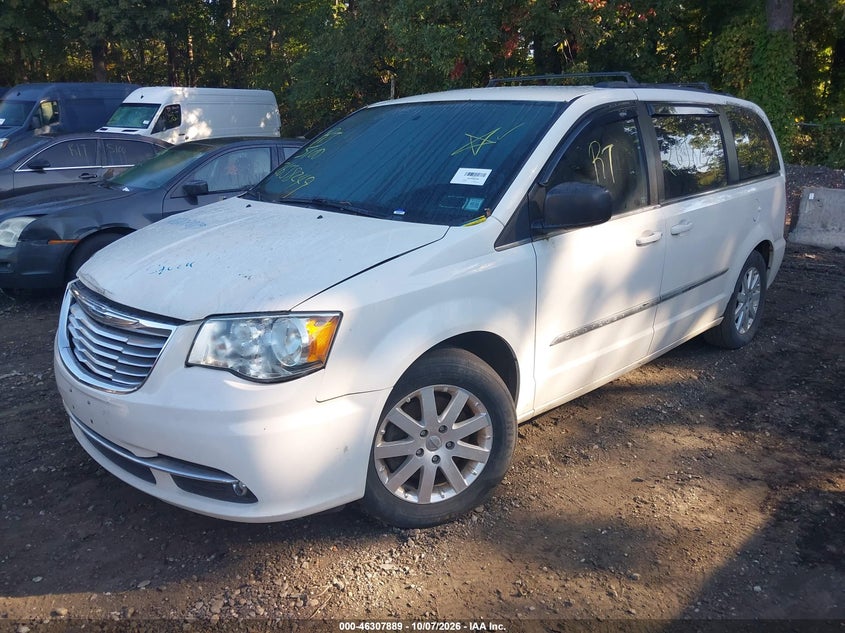 Vin: 2c4rc1bg1dr706923, lot: 46808088, chrysler town & country touring 20132