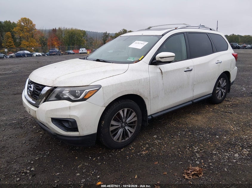 NISSAN PATHFINDER 2017 VIN 5N1DR2MM8HC612095