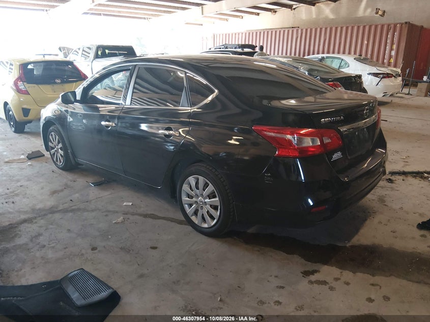 Vin: 3n1ab7ap6jy336734, lot: 46808153, nissan sentra s 20183