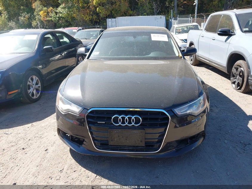AUDI A6 2014 VIN WAUFGAFC2EN039595