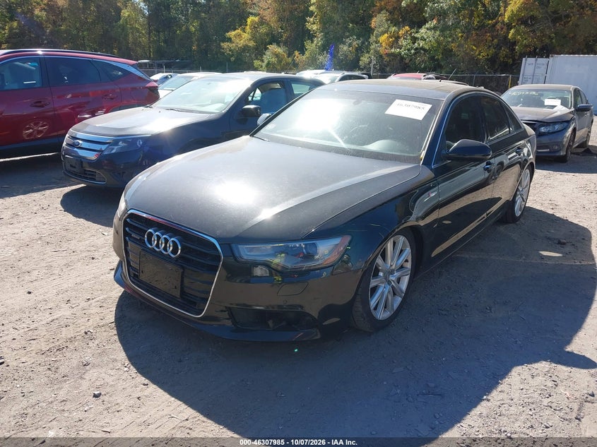 AUDI A6 2014 VIN WAUFGAFC2EN039595