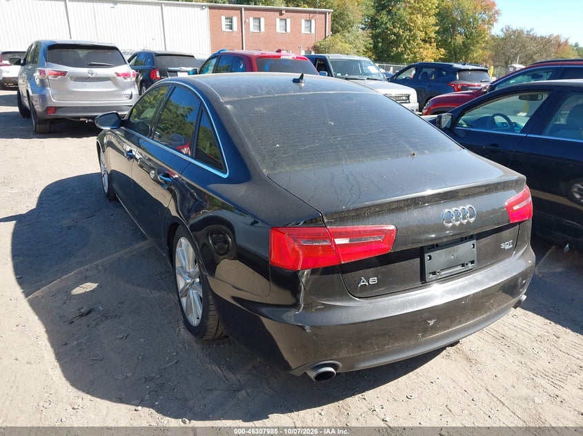AUDI A6 2014 VIN WAUFGAFC2EN039595