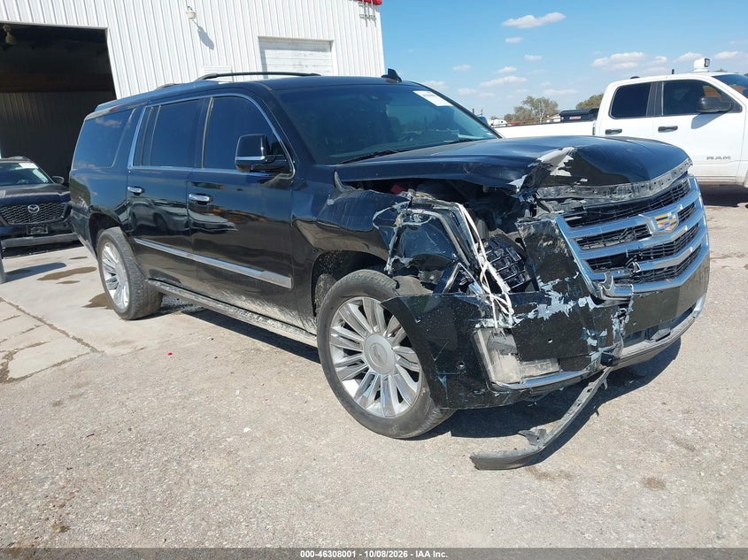 Vin: 1gys4jkj7jr346157, lot: 46808200, cadillac escalade esv premium luxury 2018 img_1